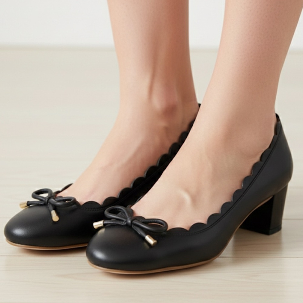NWOT Kate Spade Yasmin leather 2” Heel pumps Size 8
